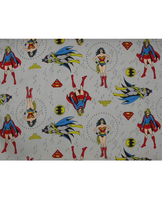 Marvel Comics Cotton Print, Girl Power