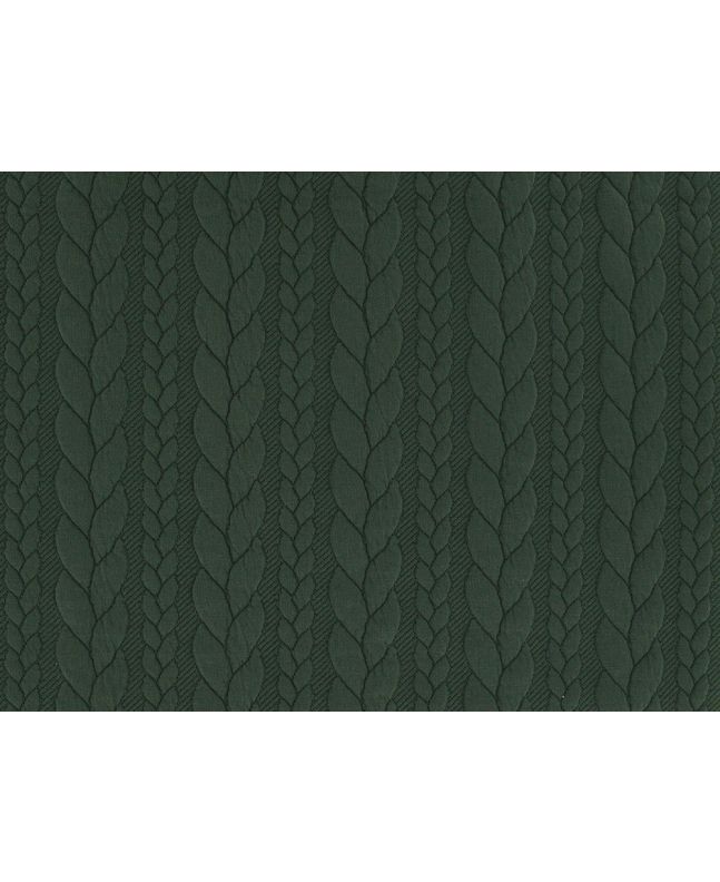 Soft Cable Knit Jersey, Moss