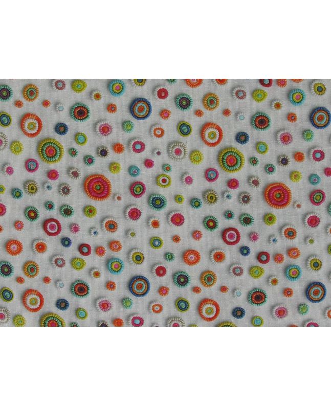 3D Fantasy Cotton Print, Summer Spots