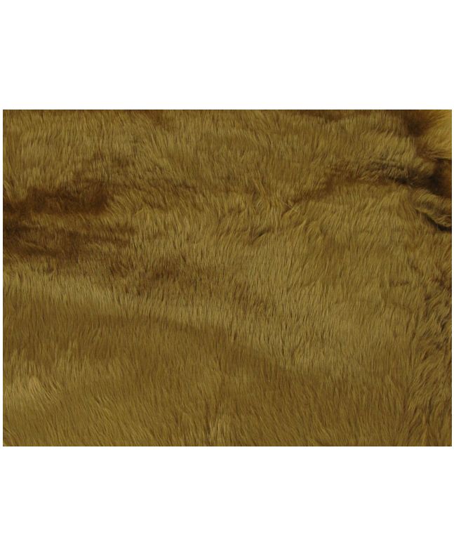 Short Pile Fur Fabric - Antelope