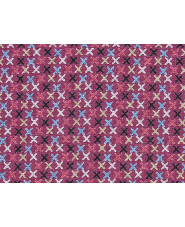 Made with Love Cotton Print, Stitches