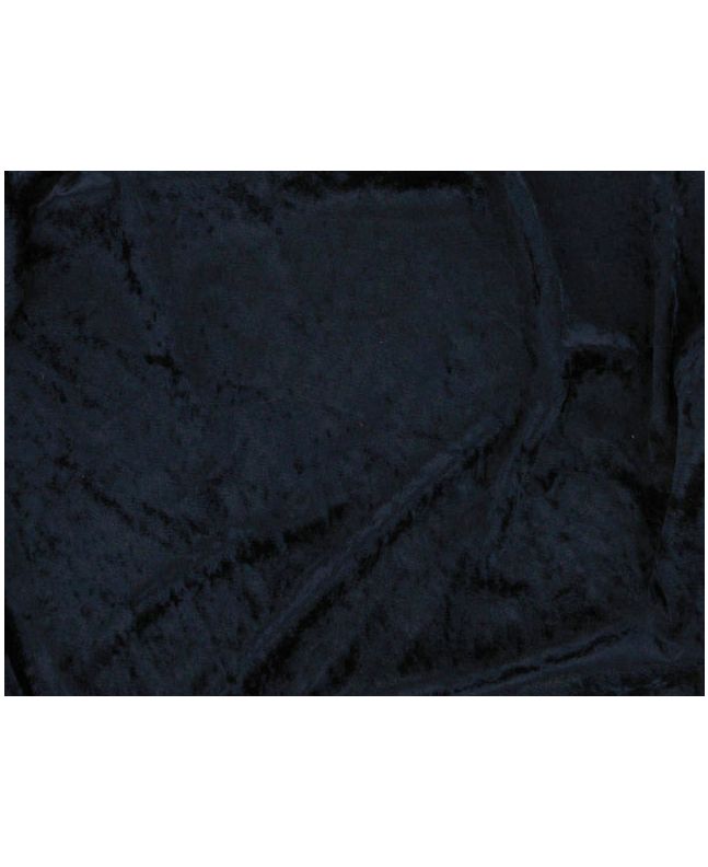 Crushed Velour - Navy