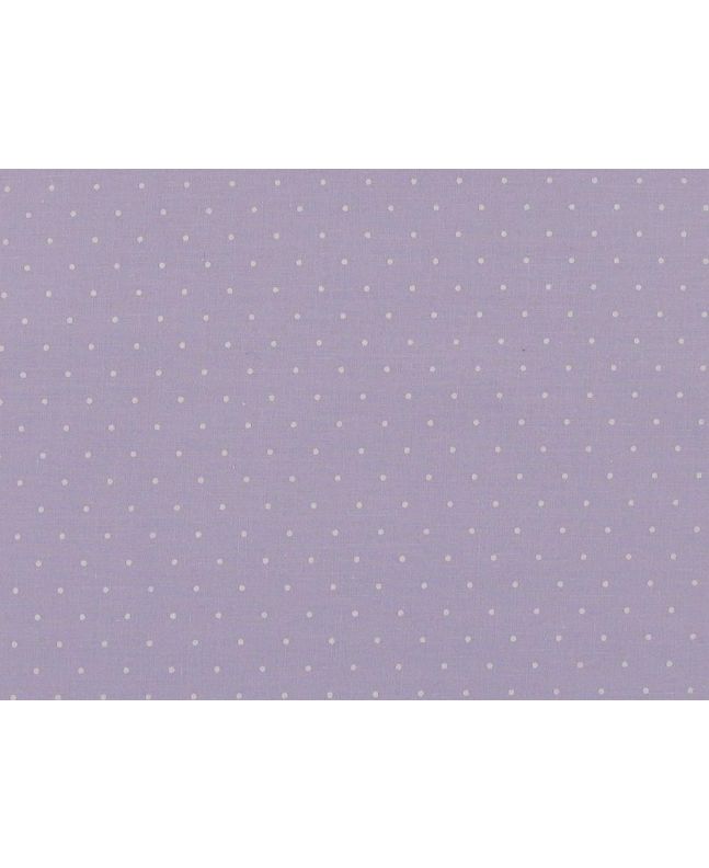 Mini Dots Polycotton Print, Lilac