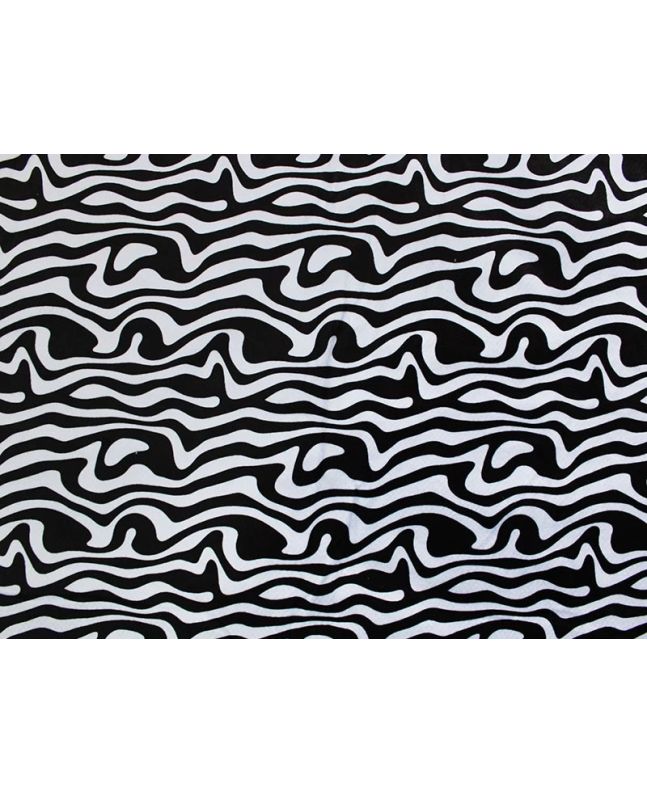 Abstract Swirl Sherpa Backed Snuggle