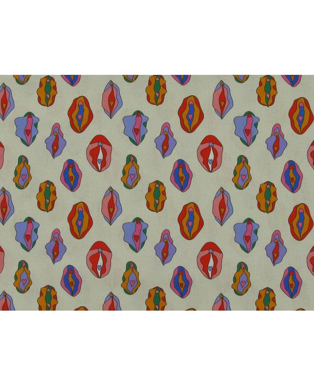 PRE-ORDER Abstract Vajayjay Cotton Print (DUE MID JUNE)