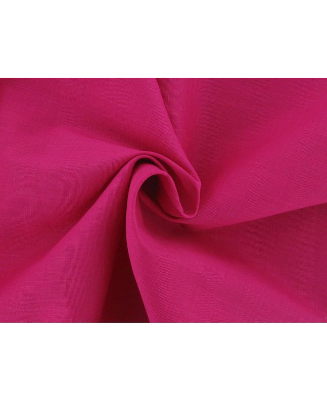 Amira Stretch Cotton Linen Blend, Fuchsia