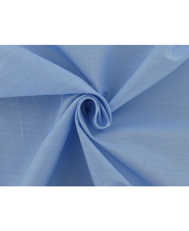 Amira Stretch Cotton Linen Blend, Sky