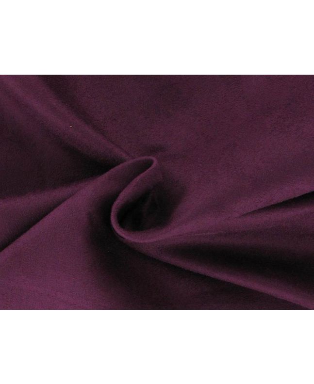 Arabella 150 gsm Faux Suede, Aubergine