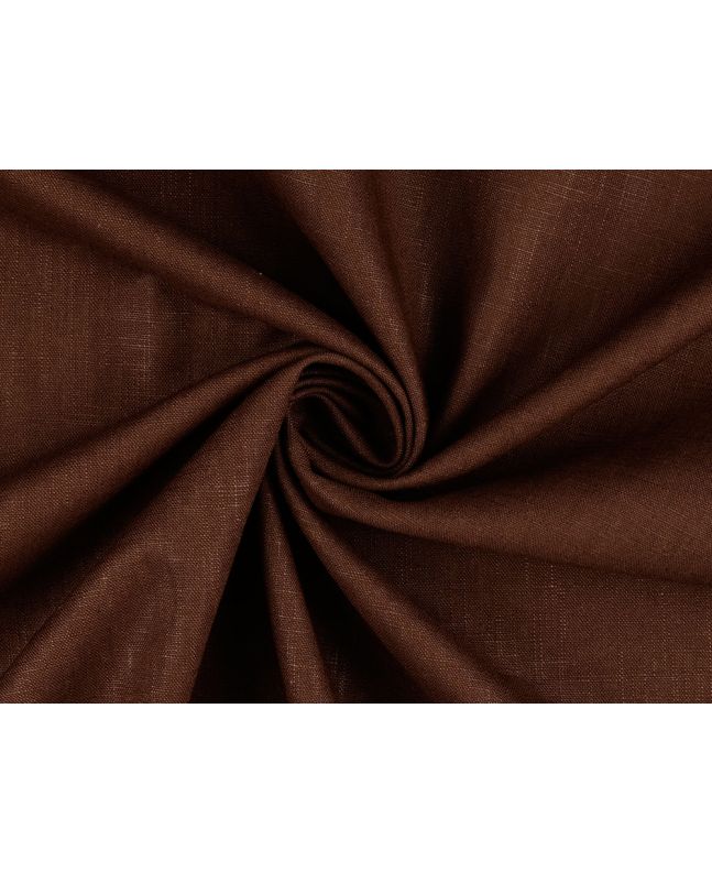 Ava Pure Washed Linen, Chestnut