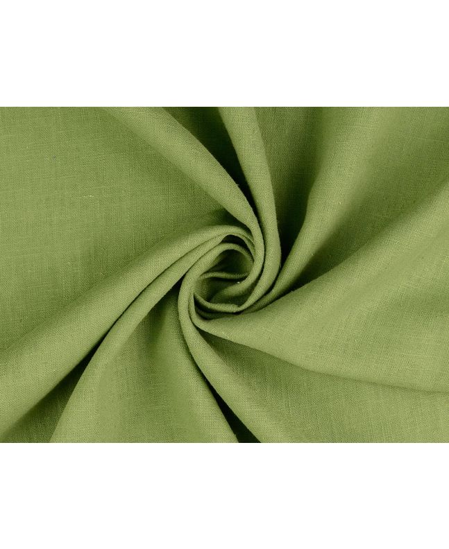 Ava Pure Washed Linen, Green Tea