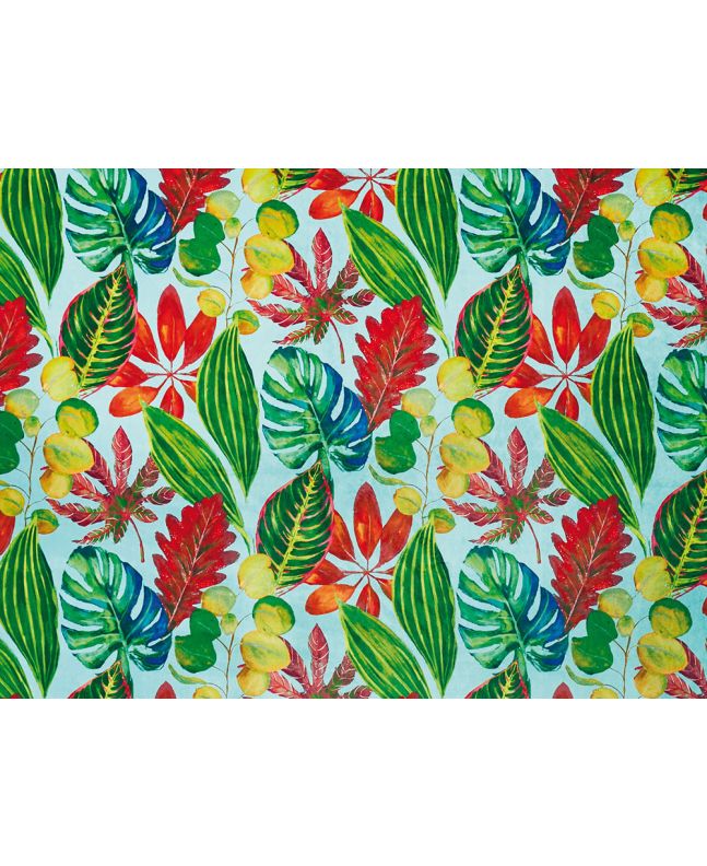 Bahamas Printed Velvet, Watermelon