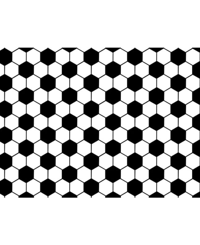 Ball Games Cotton Print, Football Pattern