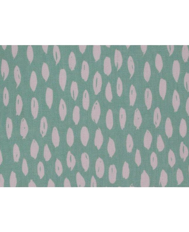 Bayside Cotton Curtain Fabric, Mint