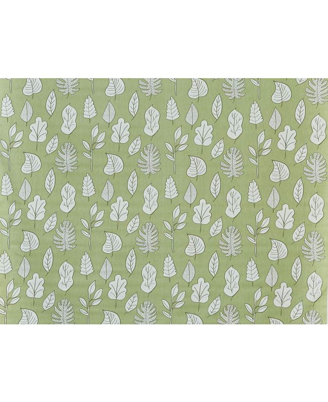 Biscayne Cotton Curtain, Palm