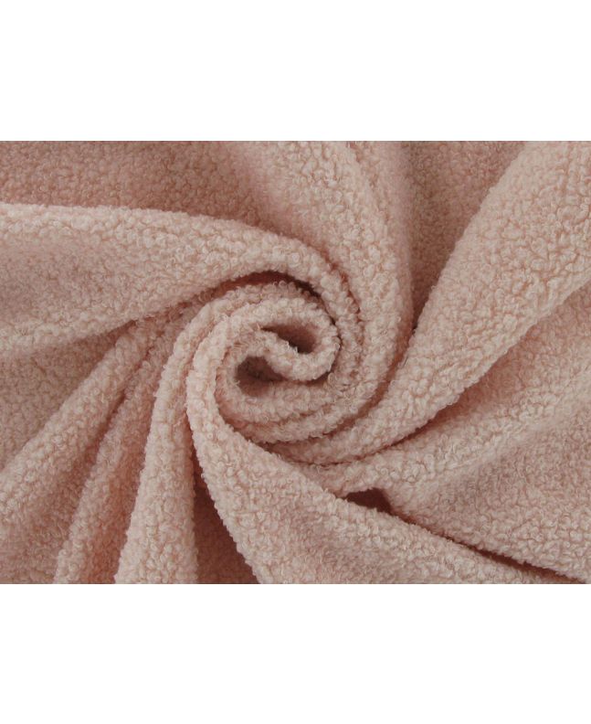 Boucle Sherpa Fur, Light Pink