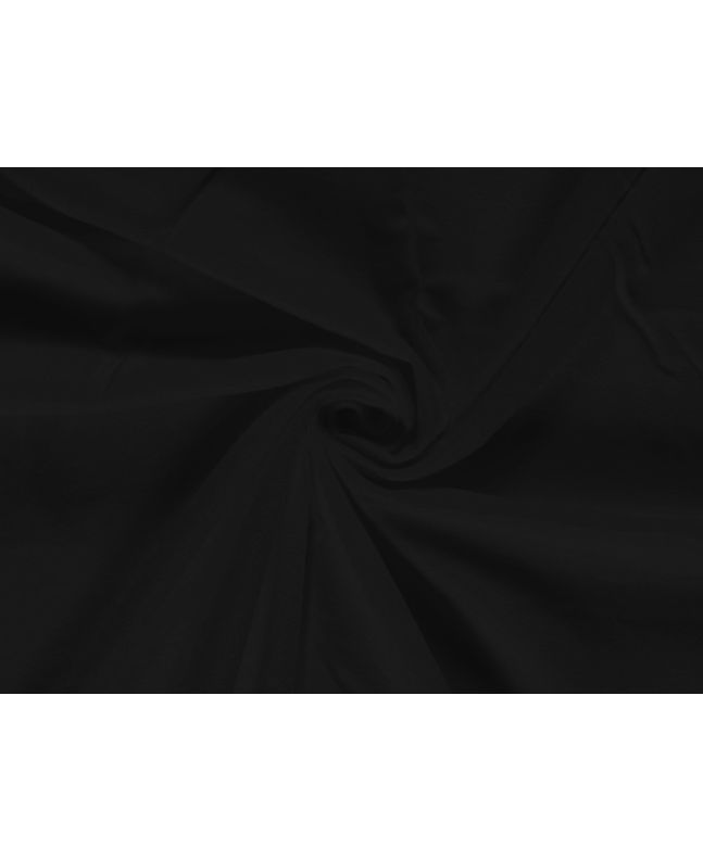 Plain Brushed Cotton Winceyette, Black