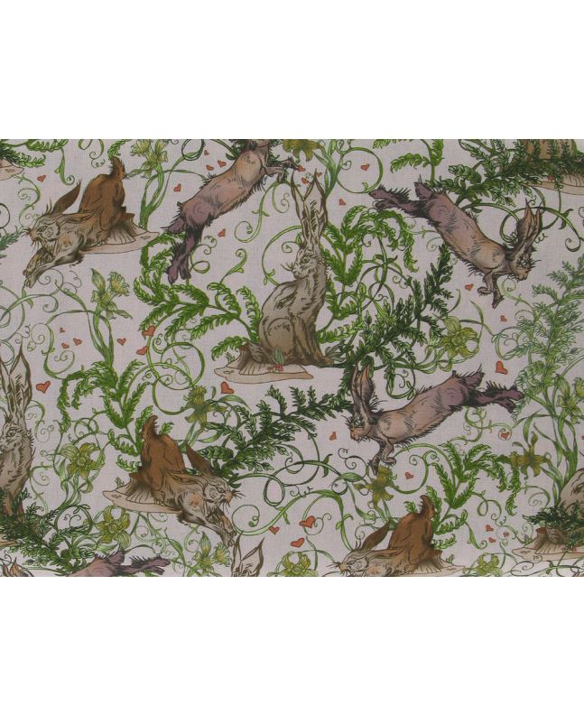 Bunny Love Cotton Print