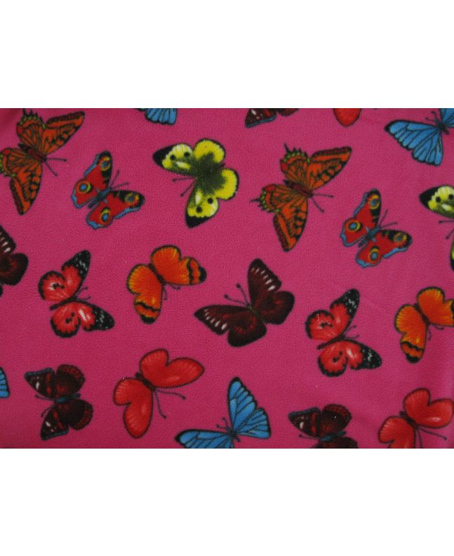 Butterfly Flutterby Polar Fleece