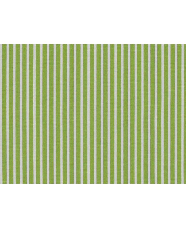 Candy Stripe Cotton Poplin, Lime