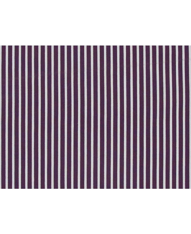 Candy Stripe Cotton Poplin, Purple