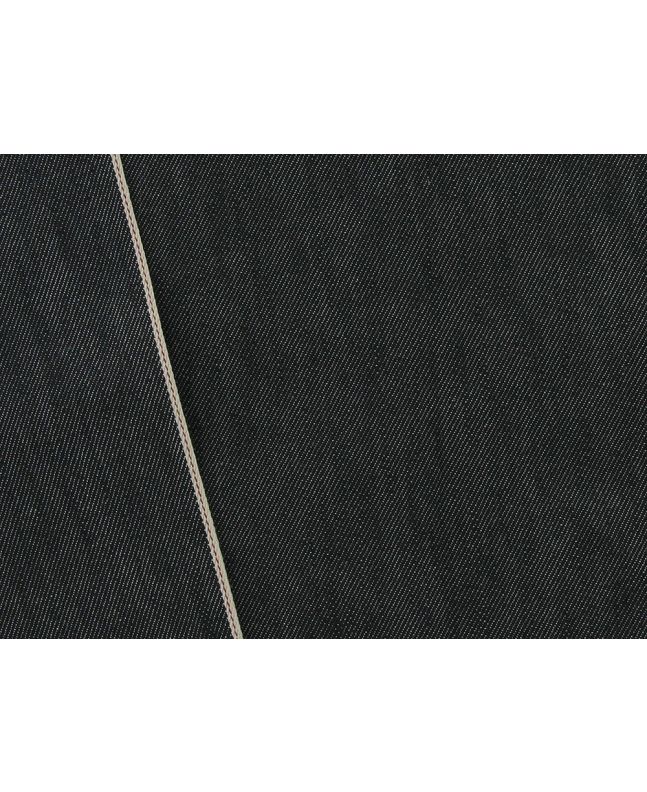Canyon 12oz Red Selvedge Stretch Denim, Black