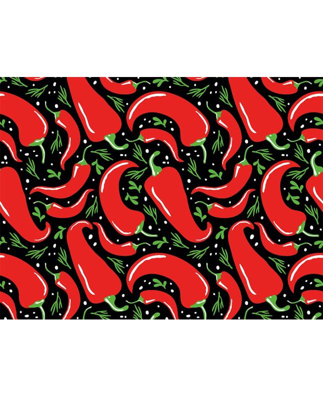 Carnival Collection Bi-Stretch Panama, Chilli Pepper