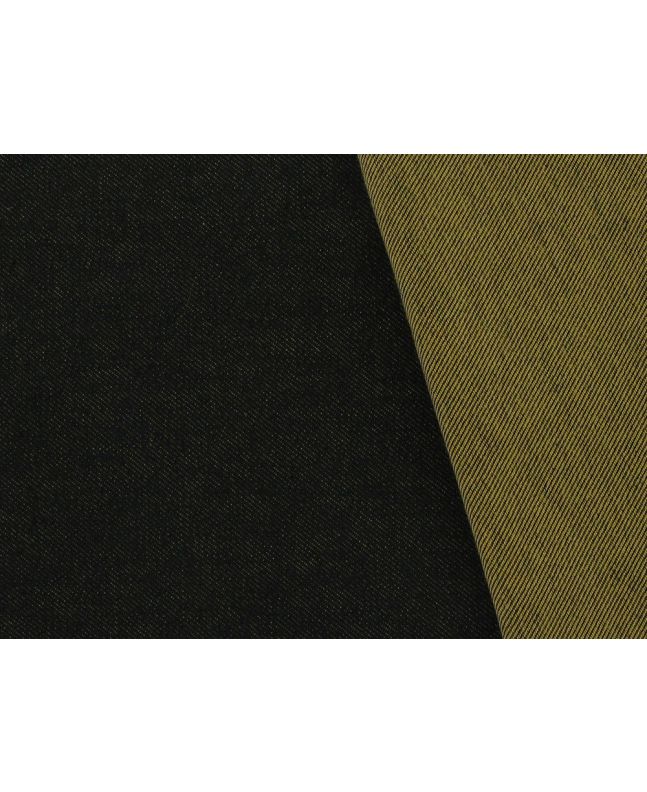 Caspian Premium Cotton 11oz Denim, Black Gold