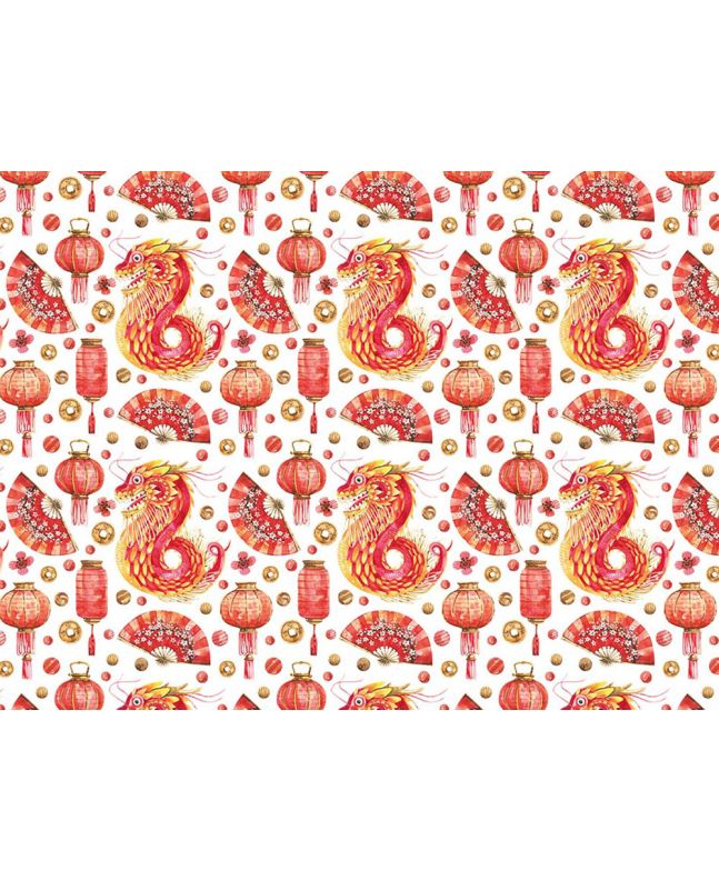 Chinese New Year Cotton Print