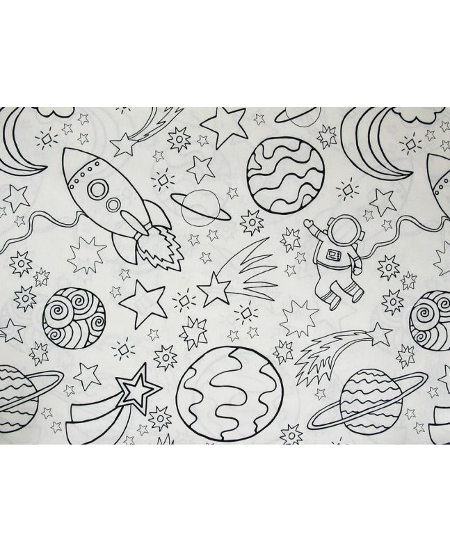 Colour in Cotton Print, Space