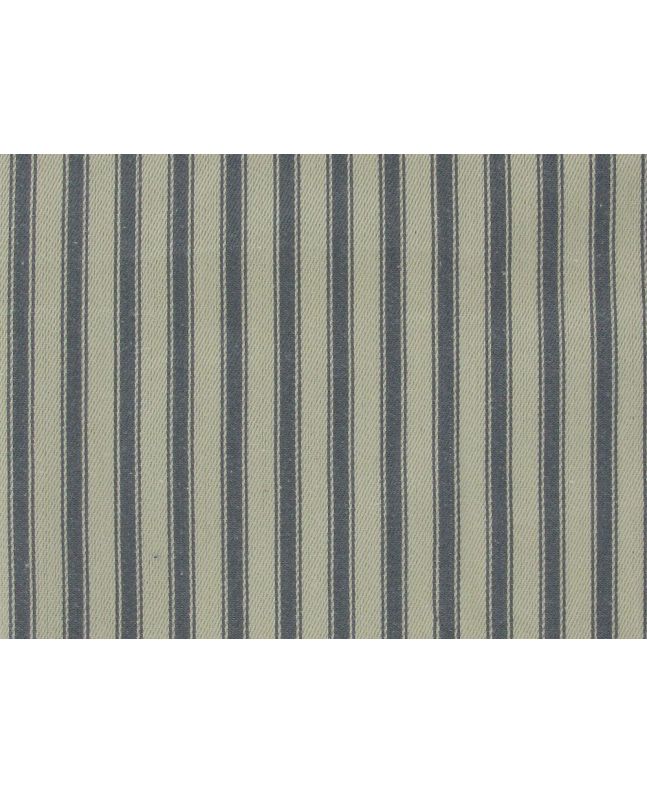 Cotton Canvas Ticking Stripes, Grey