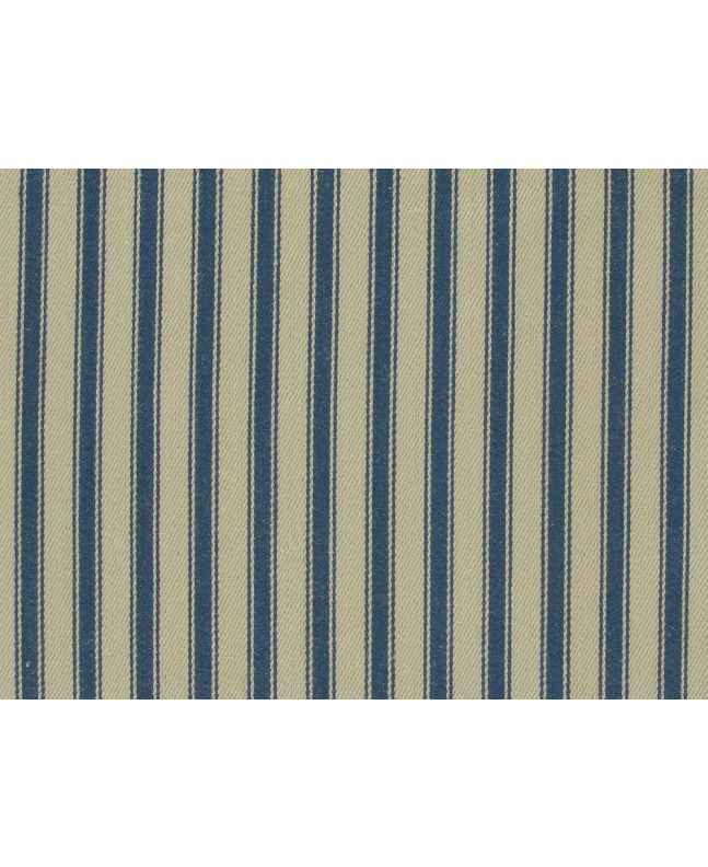 Cotton Canvas Ticking Stripes, Marine