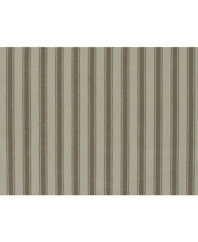 Cotton Canvas Ticking Stripes, Taupe
