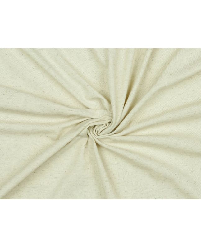 Cotton Linen Blend Jersey, Natural