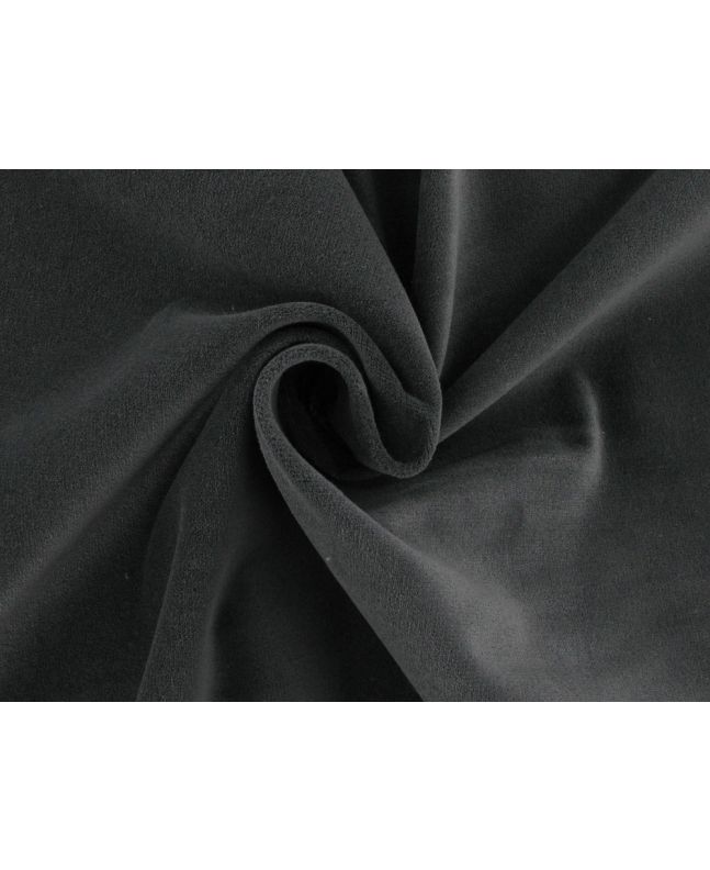 Cotton Pile Velvet, 340 g/m², Storm