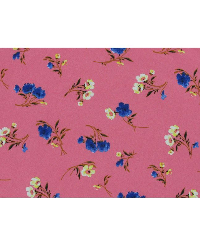 Floating Bouquet Cotton Poplin, Pink