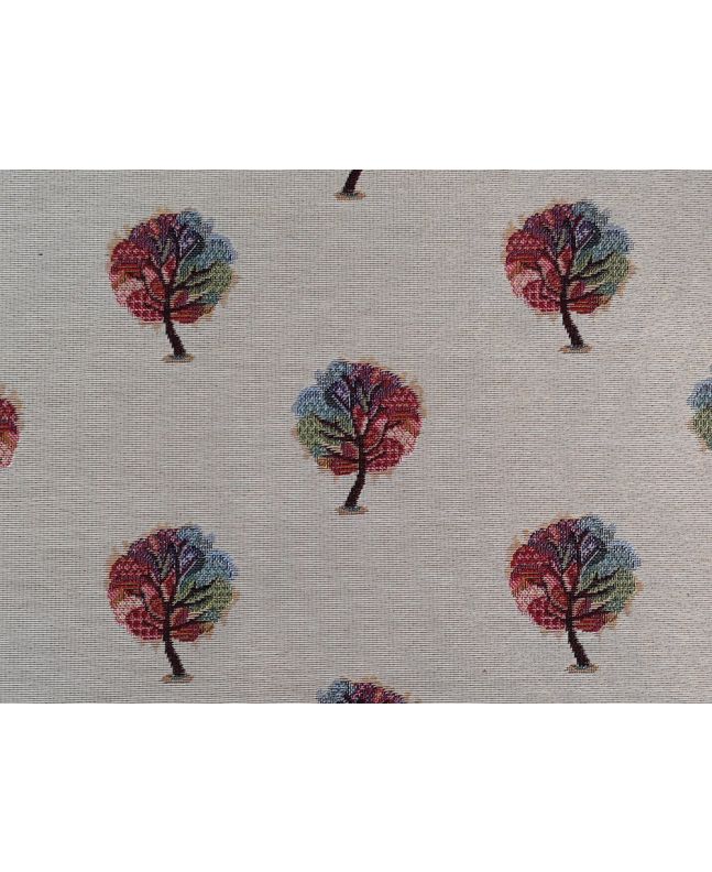 Cotton Rich Woven Tapestry, Allover Magic Tree