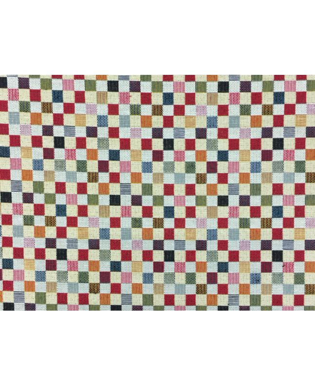 Cotton Rich Woven Tapestry, Little Chess