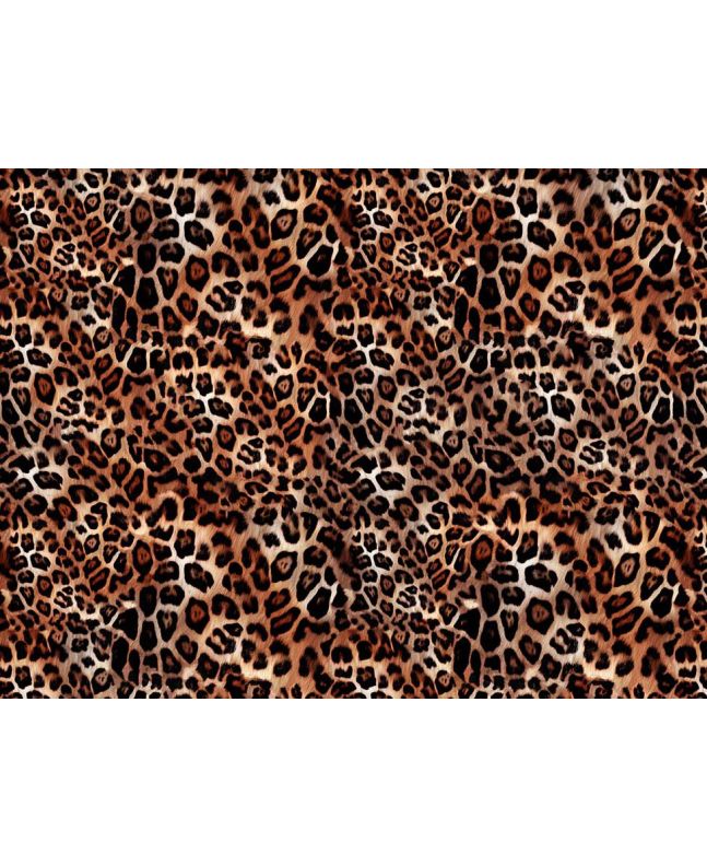 Craft Collection Cotton Print, Animal Magic Leopard