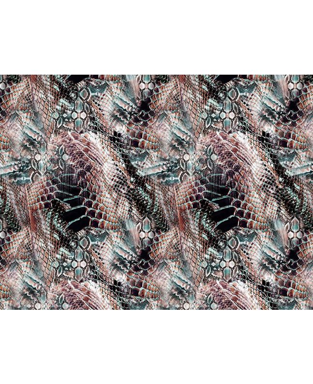 Craft Collection Cotton Print, Animal Magic Reptile