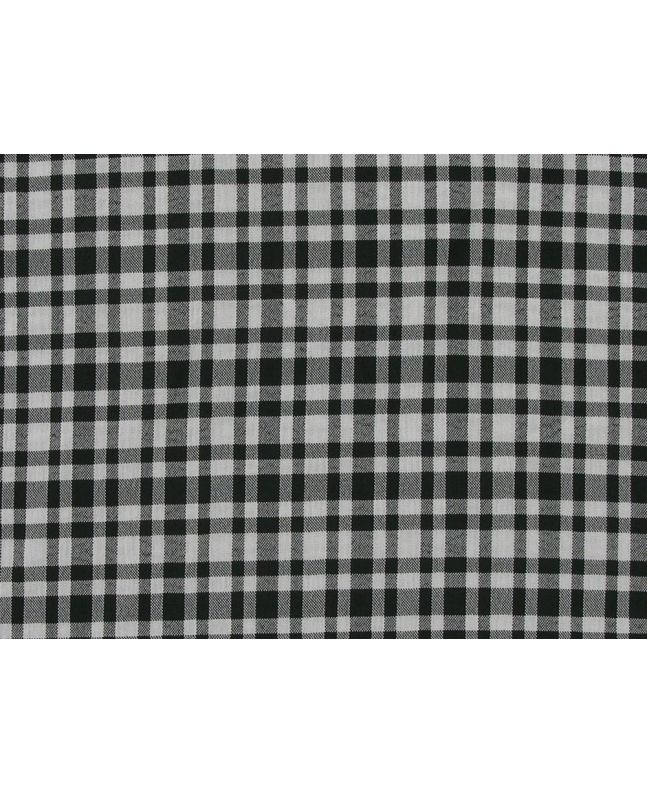 Crinkle Stretch Check, Black