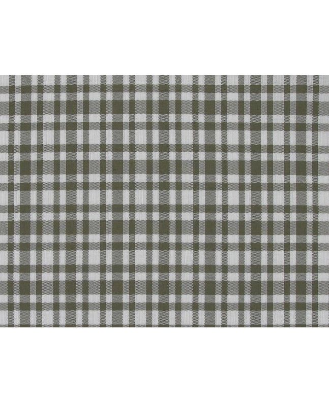 Crinkle Stretch Check, Khaki