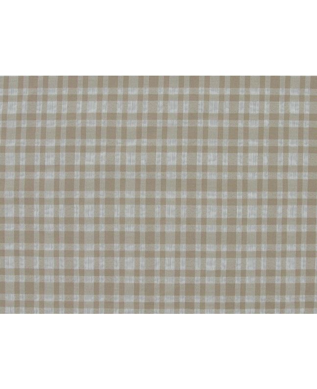 Crinkle Stretch Check, Stone