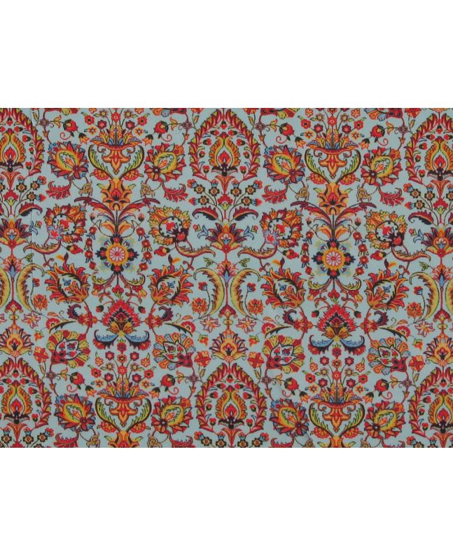 Crystal Smooth Dress Print, Chatham, Aqua