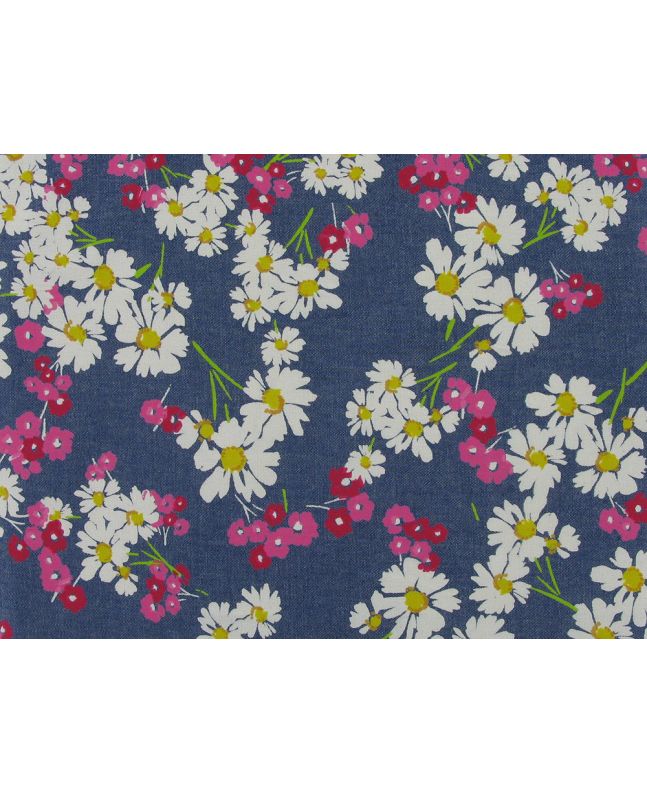 Daisy Garden Printed Denim