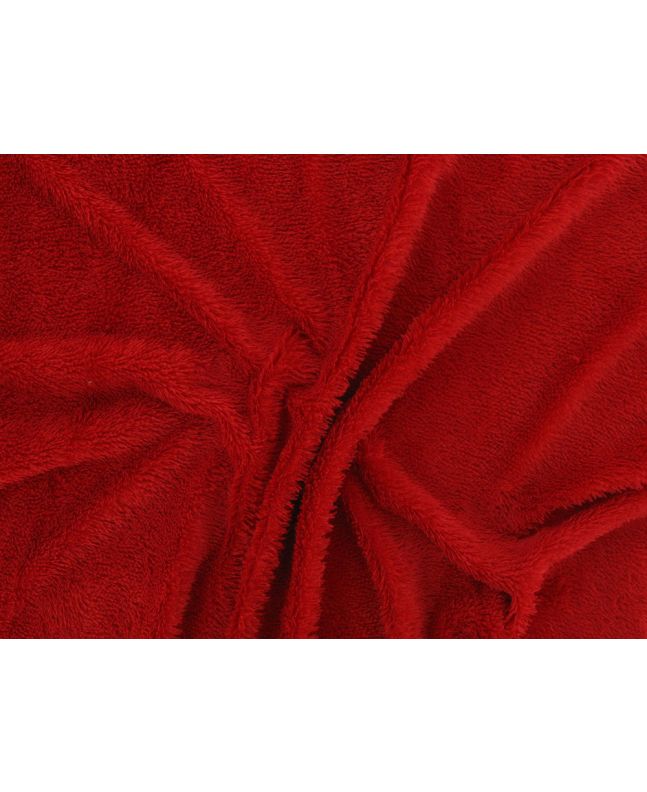 Deadstock Plush Pile Fur, Red