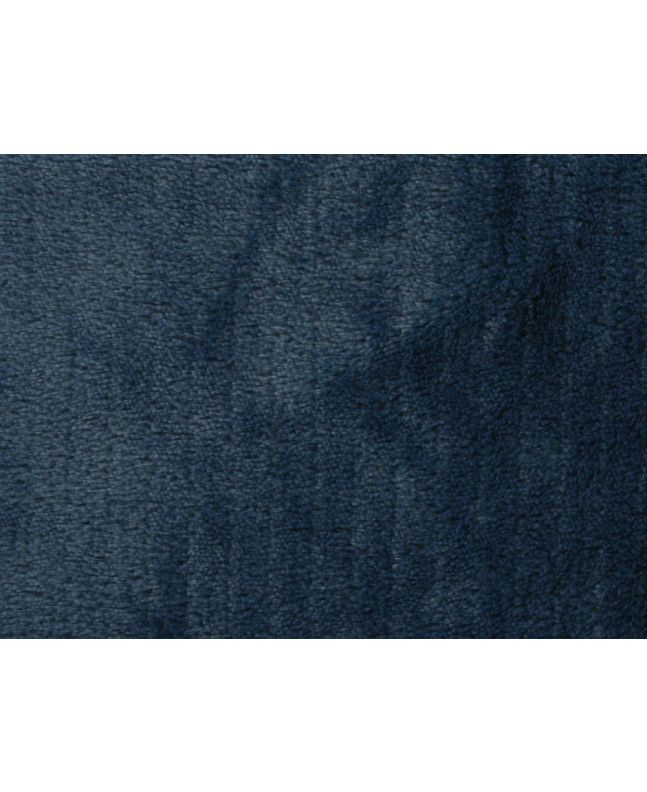 Deadstock Soft Striped Plush Fur, Sapphire