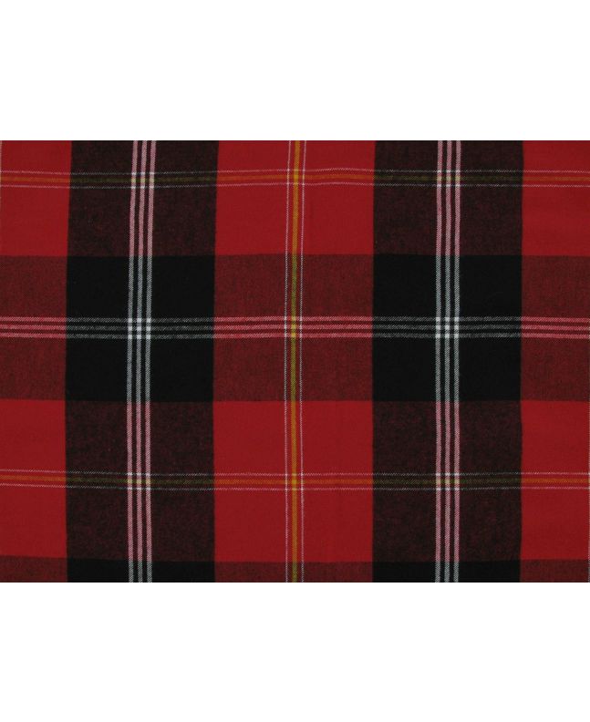 Designer Deadstock Brushed Cotton Tartan, Maxi Dalbeth