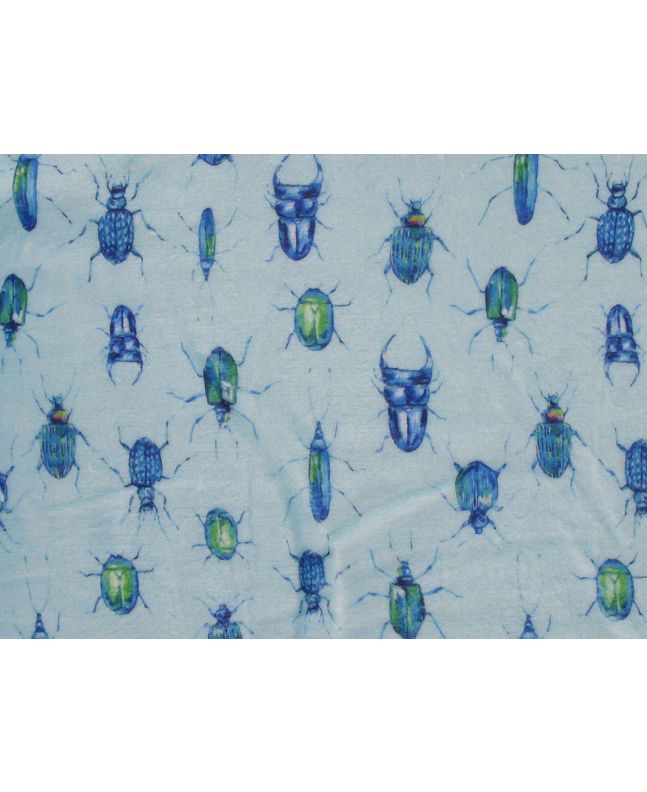 Digital Print Soft Huggle Fleece, Bugs Life