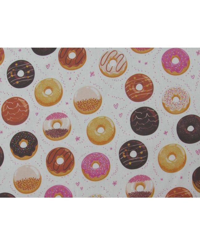 Sweet Treats Quilters Cotton, Donuts
