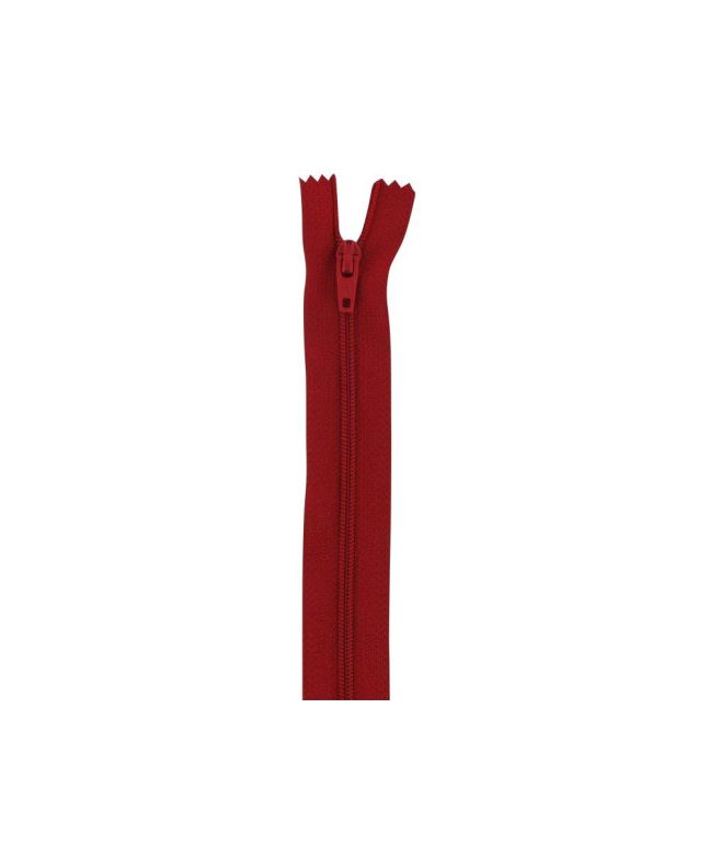 Closed End Dress Zip 14 Inch, Red